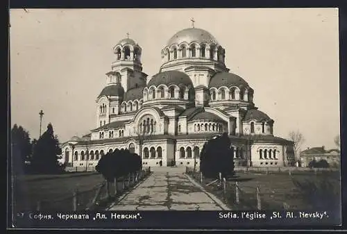 AK Sofia, l'Eglise St. Al. Nevsky