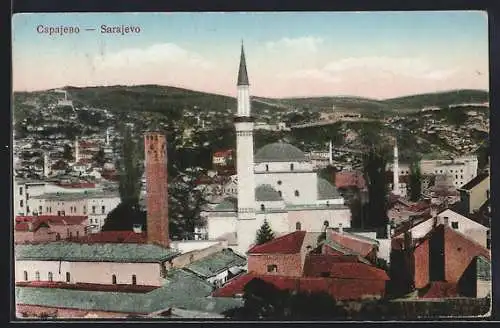 AK Sarajewo, Blick auf Begova Moschee