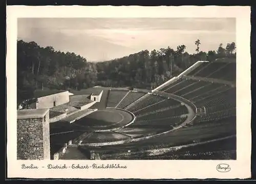 AK Berlin-Westend, Olympiade 1936, Reichssportfeld, Dietrich-Eckart-Freilichtbühne