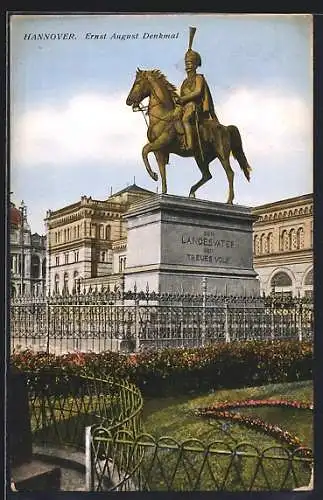 AK Hannover, Ernst August Denkmal