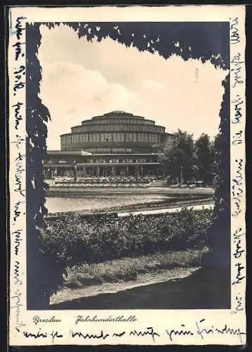 AK Breslau, Deutsches Turn- & Sportfest 1938, Jahrhunderthalle