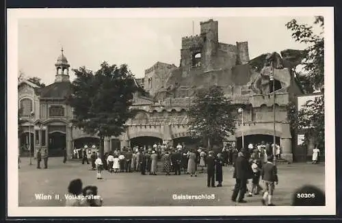 AK Wien, Volksprater, Geisterschloss