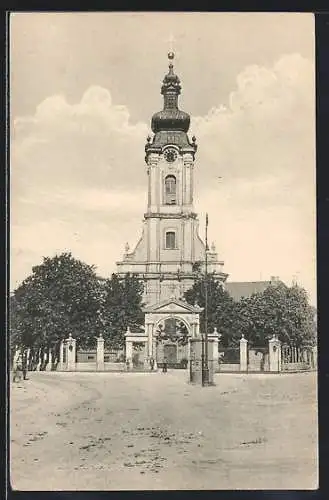 AK Mitrovica, Blick auf die Kirche