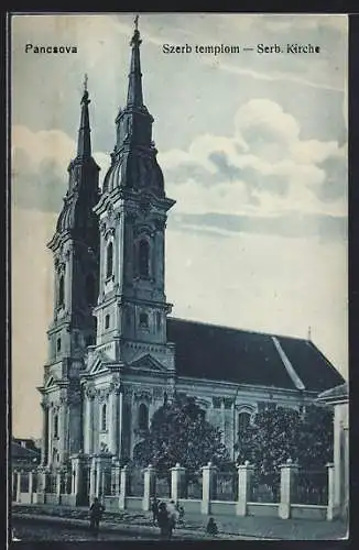 AK Pancsova, Serbische Kirche