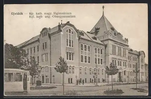 AK Ujvidék, Kgl. kath. ung. Obergymnasium