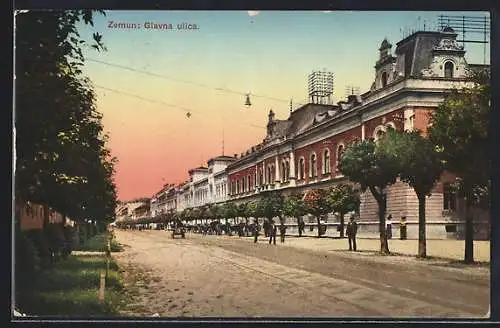 AK Zemun, Glavna ulica