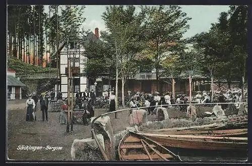 AK Bad Säckingen, Gasthaus Bergsee