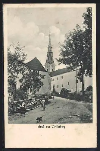 AK Ulrichsberg, Wegpartie zur Kirche