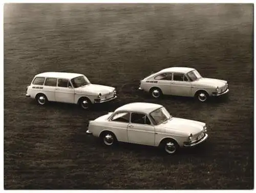 Fotografie Volkswagen, Auto VW 1600 TL Coupe, VW 1600 L & VW 1600 L Variant, Volkswagen Werkfoto