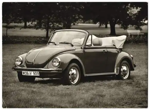 Fotografie Volkswagen, Auto VW Käfer Cabrio 1303, Cabriolet, Werkfoto