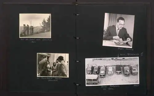 Fotoalbum mit 252 Fotografien, Konstanz, Wirtschaftswunder, Auto DKW F7, VW-Käfer, Ford