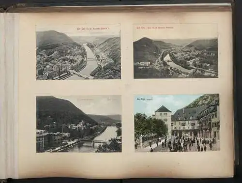 Fotoalbum 28 Fotografien und 192 Ansichtskarten, Kirchen in Trier, Köln, Bonn, Worms, Nürnberg, Lübeck, Fritzlar Bamberg