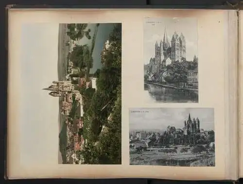 Fotoalbum 28 Fotografien und 192 Ansichtskarten, Kirchen in Trier, Köln, Bonn, Worms, Nürnberg, Lübeck, Fritzlar Bamberg