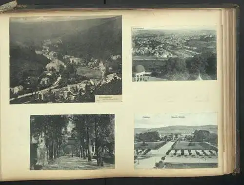 Fotoalbum 28 Fotografien und 192 Ansichtskarten, Kirchen in Trier, Köln, Bonn, Worms, Nürnberg, Lübeck, Fritzlar Bamberg