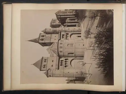 Fotoalbum 28 Fotografien und 192 Ansichtskarten, Kirchen in Trier, Köln, Bonn, Worms, Nürnberg, Lübeck, Fritzlar Bamberg