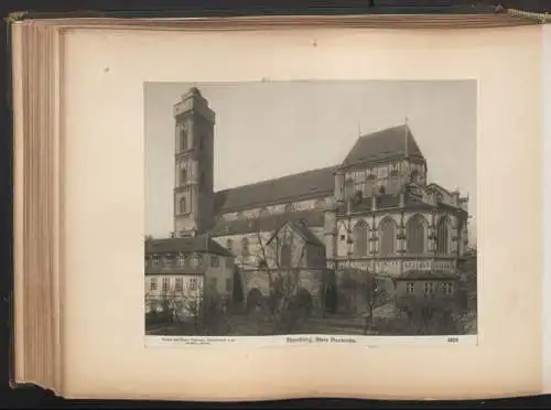 Fotoalbum 28 Fotografien und 192 Ansichtskarten, Kirchen in Trier, Köln, Bonn, Worms, Nürnberg, Lübeck, Fritzlar Bamberg