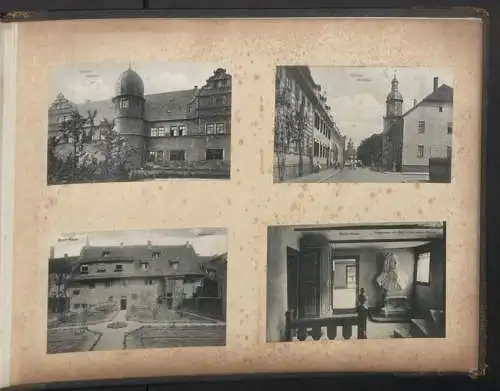 Fotoalbum 28 Fotografien und 192 Ansichtskarten, Kirchen in Trier, Köln, Bonn, Worms, Nürnberg, Lübeck, Fritzlar Bamberg