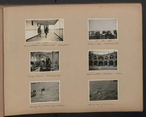 Fotoalbum mit 172 Fotografien, Ansicht Madeira, britischer Mathematiker Patrick Michael Grundy Reise nach Madeira, 1934