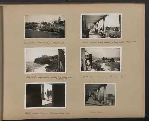 Fotoalbum mit 172 Fotografien, Ansicht Madeira, britischer Mathematiker Patrick Michael Grundy Reise nach Madeira, 1934