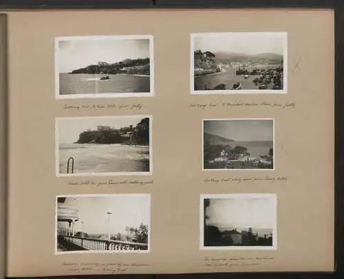 Fotoalbum mit 172 Fotografien, Ansicht Madeira, britischer Mathematiker Patrick Michael Grundy Reise nach Madeira, 1934