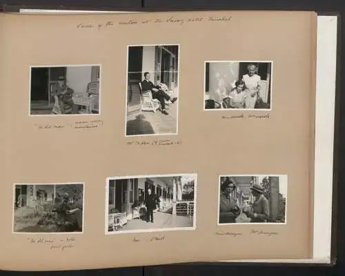 Fotoalbum mit 172 Fotografien, Ansicht Madeira, britischer Mathematiker Patrick Michael Grundy Reise nach Madeira, 1934