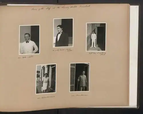 Fotoalbum mit 172 Fotografien, Ansicht Madeira, britischer Mathematiker Patrick Michael Grundy Reise nach Madeira, 1934