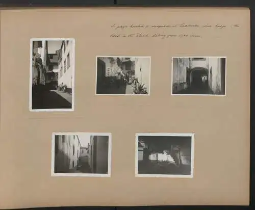 Fotoalbum mit 172 Fotografien, Ansicht Madeira, britischer Mathematiker Patrick Michael Grundy Reise nach Madeira, 1934