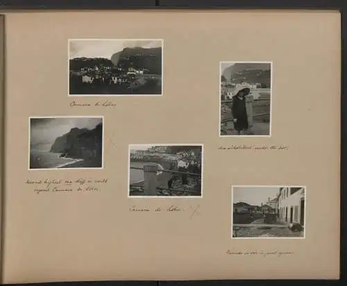 Fotoalbum mit 172 Fotografien, Ansicht Madeira, britischer Mathematiker Patrick Michael Grundy Reise nach Madeira, 1934