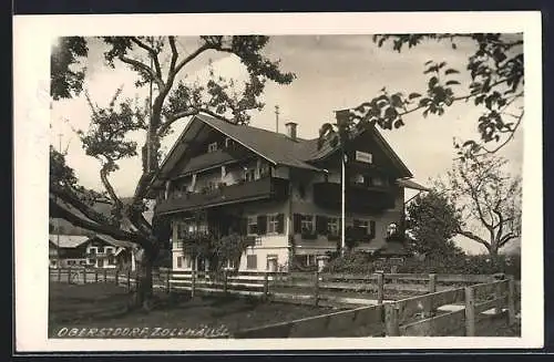 AK Oberstdorf, Hotel Zollhäusl, Aussenansicht