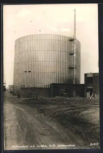 AK Seibersdorf an der Leitha, Blick auf den Atomreaktor