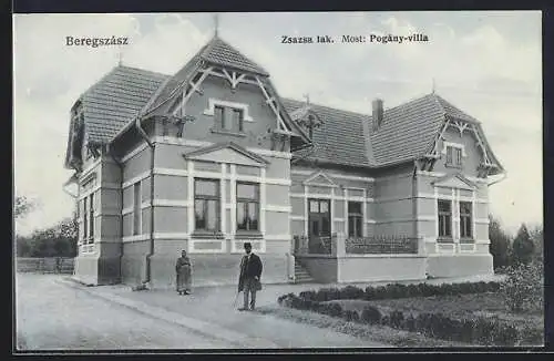 AK Beregszász, Zsazsa lak. Most: Pogány-villa