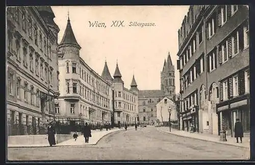 AK Wien, Partie in der Silbergasse