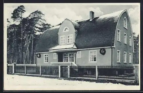 AK Dessau, Mittelelbehaus, Jugendherberge-Ferienheim