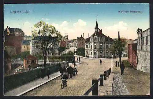 AK Limbach i. Sa., Blick vom Meisterhaus