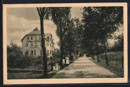 AK Hartenstein i. Erzgeb., Gasthaus zur Meisterei