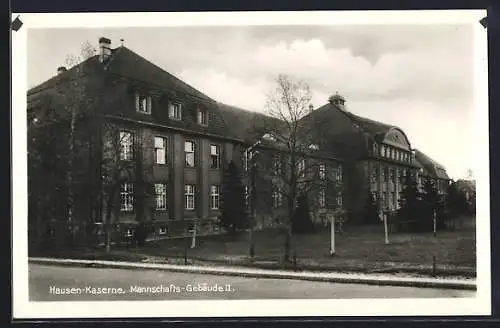 AK Freiberg / Sachsen, Hausen-Kaserne, Mannschafts-Gebäude II.