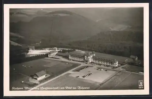 AK Winterberg /Hochsauerland, Kurhaus mit Blick ins Nuhnetal