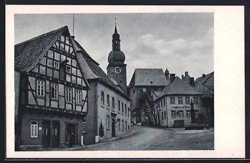 AK Arnsberg im Sauerland, Partie am Glockenturm