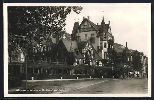 AK Assmannshausen, Hotel zur Krone