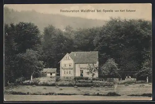 AK Speele, Gasthaus Waldfried