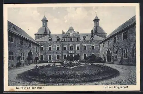 AK Kettwig an der Ruhr, Schloss Hugenpoet