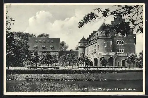 AK Gladbeck i. W., Haus Wittringen mit Heimatmuseum