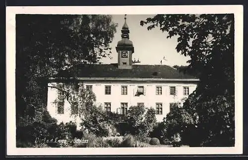 AK Dorf a. d. Enns, Blick zum Schloss