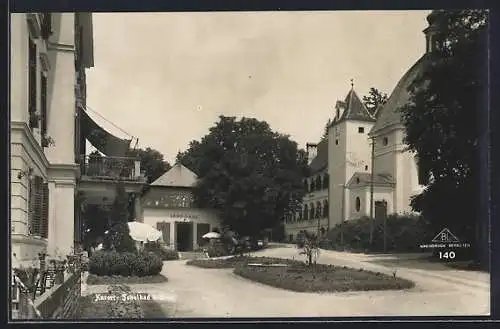 AK Tobelbad b. Graz, Ortspartie mit Lesesaal