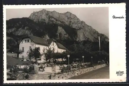 AK Ramsau, Blick zum Gasthof