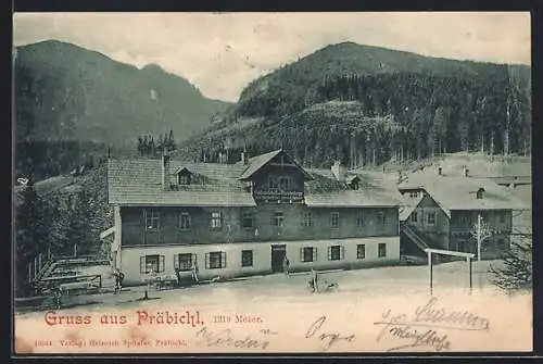 AK Präbichl, Gasthaus zum Reichenstein von Heinrich Spitaler