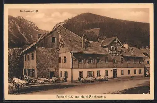 AK Prebichl, Blick auf das Hotel Reichenstein