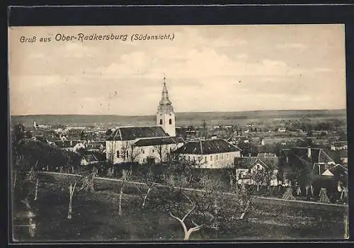 AK Ober-Radkersburg, Südansicht vom Ort