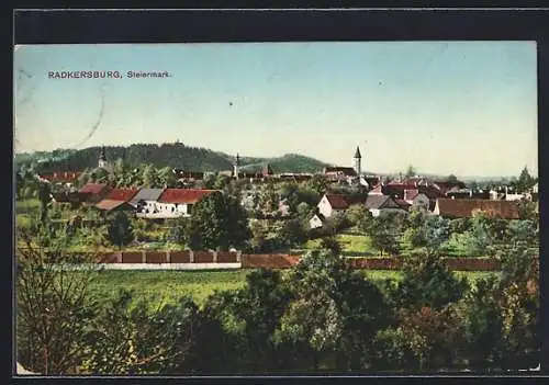 AK Radkersburg /Steiermark, Ortsansicht aus der Vogelschau