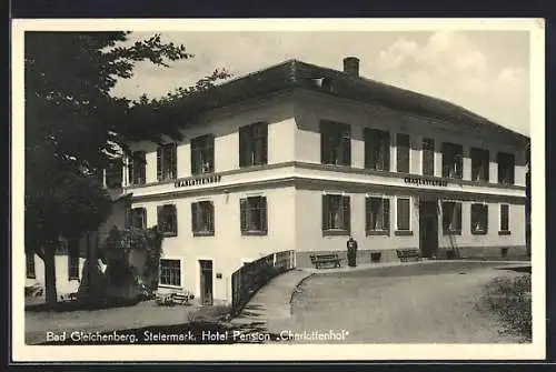 AK Bad Gleichenberg /Steiermark, Hotel-Pension Charlottenhof